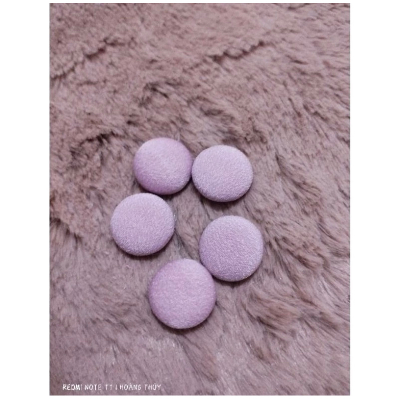 Khuy bọc vải 16mm đính áo dài,làm trang trí,làm đồ handmade