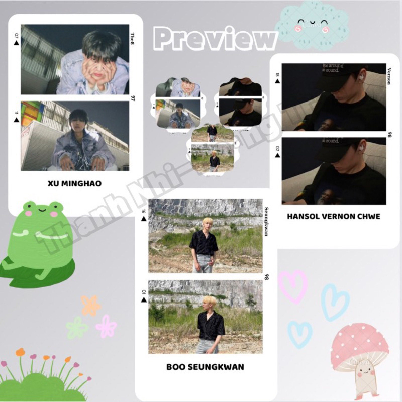 🎧✩°｡⋆⸜PHOTOMATIC SEVENTEEN🫧