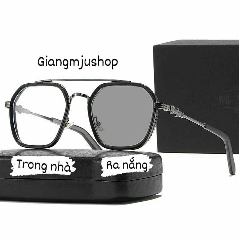 Combo gọng và tròng đổi màu sẵn cả nam và nữ