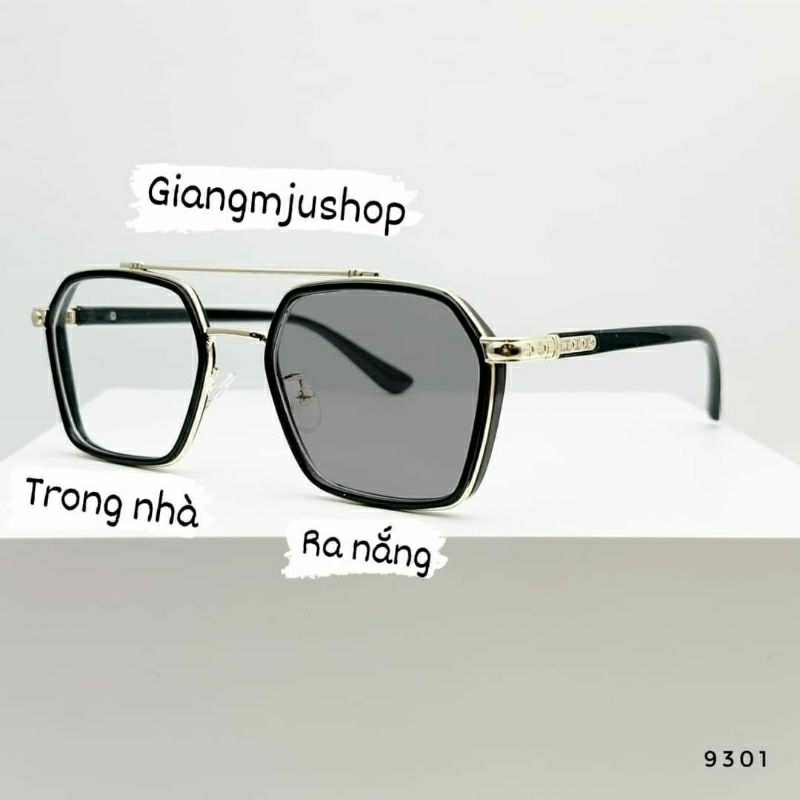 Combo gọng và tròng đổi màu sẵn cả nam và nữ