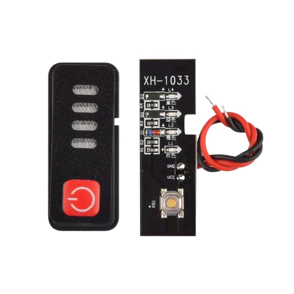 Mạch báo dung lượng pin 5S 18V 21V. Đồng hồ led 4 vạch độ báo pin cho máy khoan và nguồn dự phòng