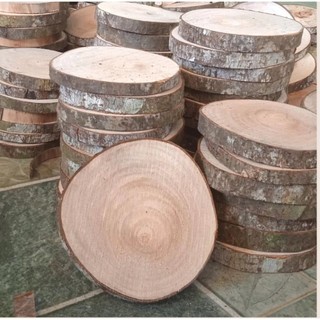 Lát gỗ dùng decor trang trí