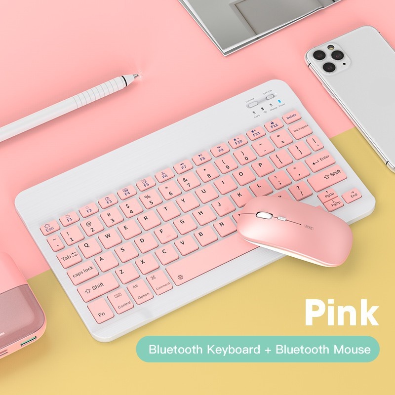 BỘ PHÍM CHUỘT KHÔNG DÂY CHO SMARTPHONE MÁY TÍNH BẢNG TIVI