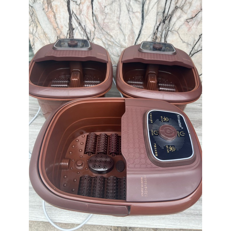 Chậu ngâm chân, bồn ngâm chân mát xa hàng nhật bãi mới 80%(made in japan