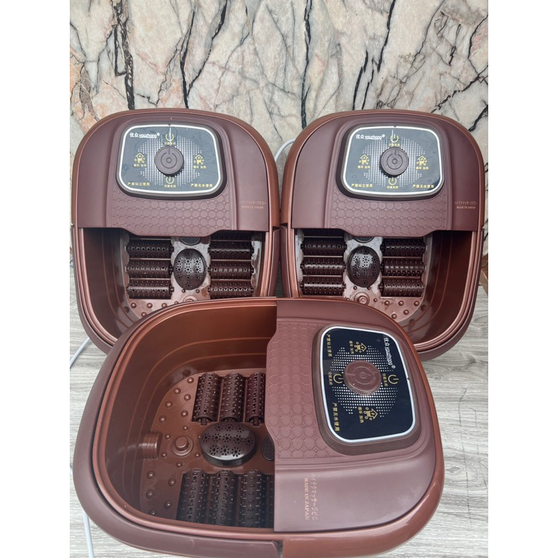 Chậu ngâm chân, bồn ngâm chân mát xa hàng nhật bãi mới 80%(made in japan