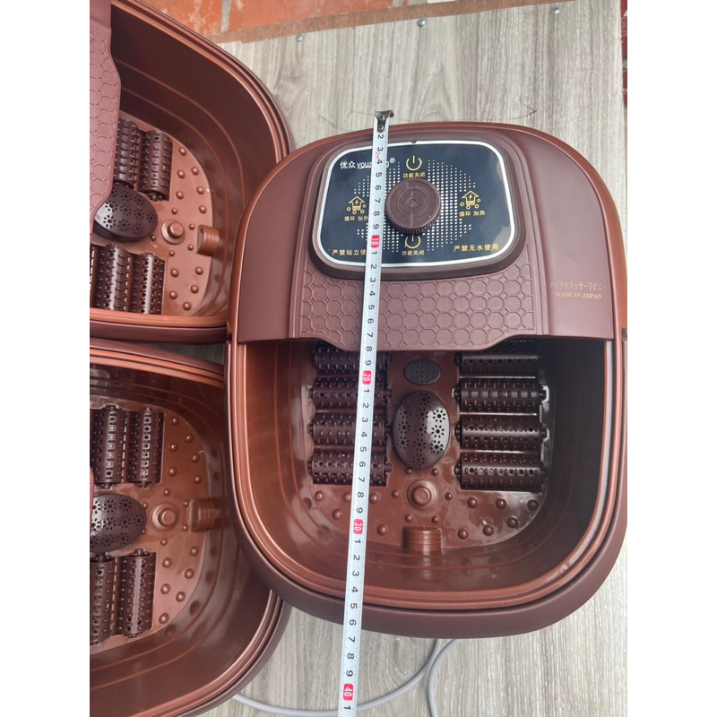 Chậu ngâm chân, bồn ngâm chân mát xa hàng nhật bãi mới 80%(made in japan