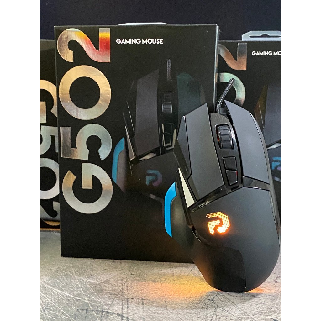 Chuột Máy Tính G502 Gaming Led RGB Thiết Kế 8 Nút