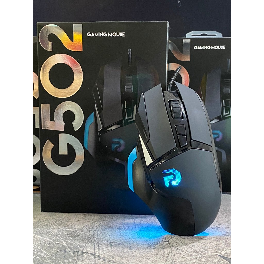 Chuột Máy Tính G502 Gaming Led RGB Thiết Kế 8 Nút