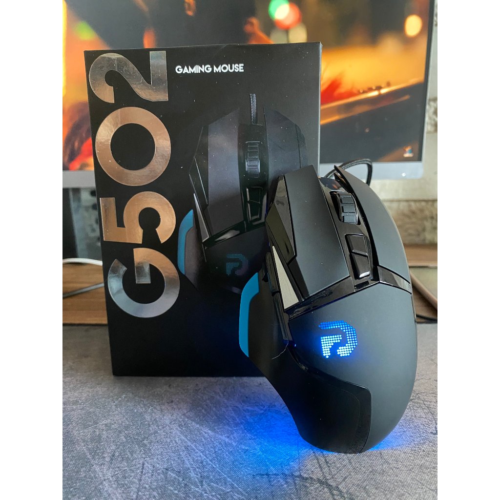 Chuột Máy Tính G502 Gaming Led RGB Thiết Kế 8 Nút