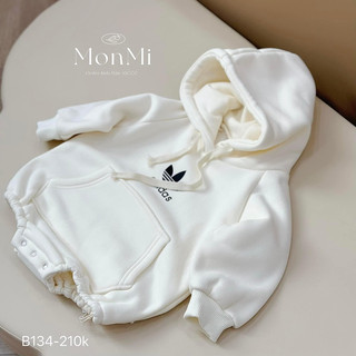( HÀNG SẴN ) BODY CHIP HOODIE LÓT NỈ CHO BÉ