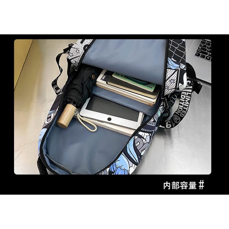 Balo Đi Học Họa Tiết Hoạt Hình Phong Cách Hàn Quốc Dễ Thương Cho Nam Nữ M011