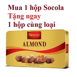 Socola hộp thiếc Nhập khẩu cực đẹp nhãn hiệu Novas 180g của Malaysia