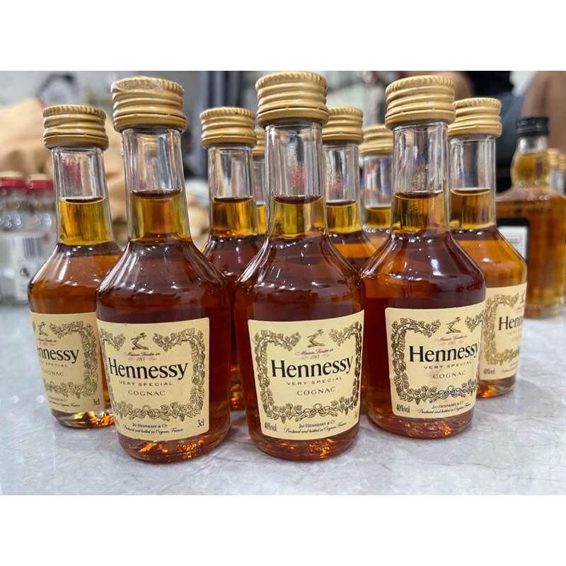 CHAI MINI HENNESSY quà tặng- trang trí