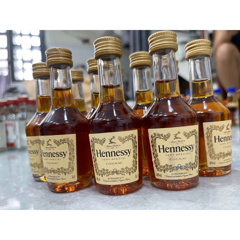 CHAI MINI HENNESSY quà tặng- trang trí