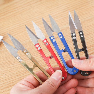 Kéo cắt chỉ bấm vải thừa cắt giấy màu sắc ngẫu nhiên