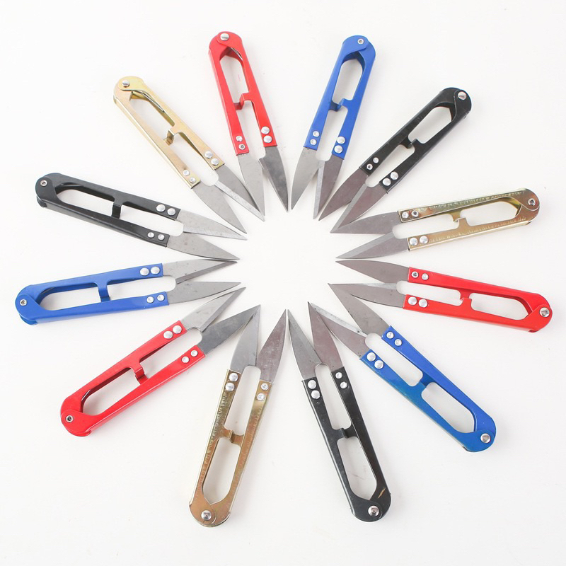 Kéo cắt chỉ bấm vải thừa cắt giấy màu sắc ngẫu nhiên