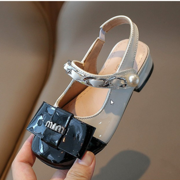 Giày Búp Bê Bé Gái - Búp Bê Da Mềm 2023  Kiểu Dáng Đáng Yêu có gót min Cho Bé Gái 2-16 Tuổi BB81