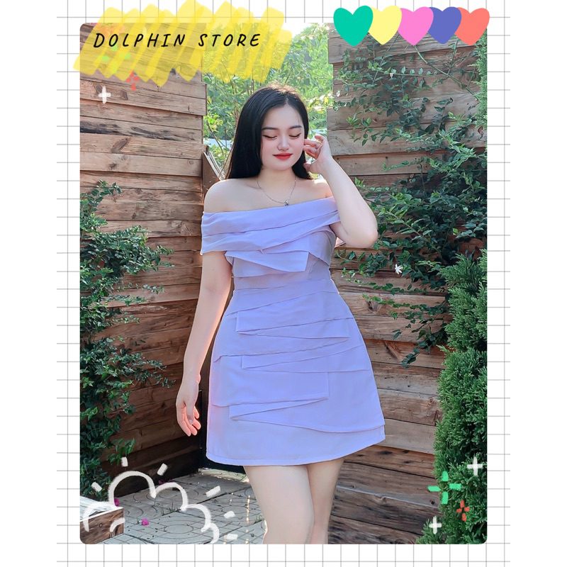 - Đầm đi tiệc bigsize - đầm trễ vai bigsize - đầm xám bigsize - đầm kem bigsize - đầm tím bigsize