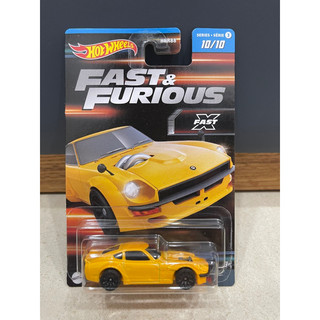 Xe mô hình đồ chơi hotwheels cơ bản 1:64 - fast & furious - datsun 240z custom
