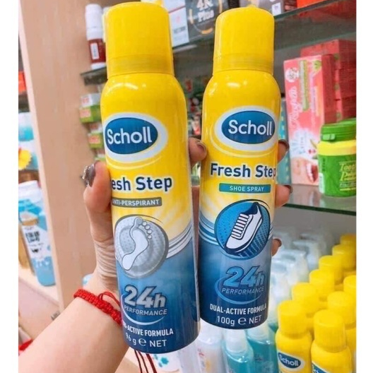 Xịt khử mùi hôi chân và giày dép Balea, Scholl Đức Schutz Deo Spray 150ml & 200ml - Hàng chính hãng