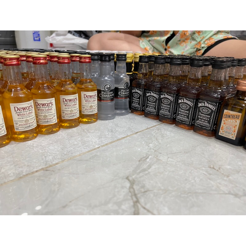 CHAI MINI DEWAR trang trí - quà tặng