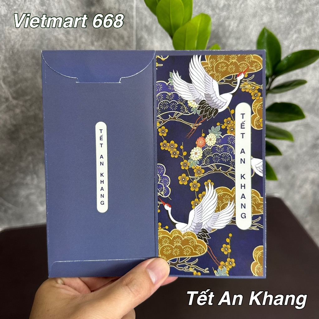 Lì Xì Năm Mới 2024 - Set 10 Chiếc Hoa Lá Mùa Xuân