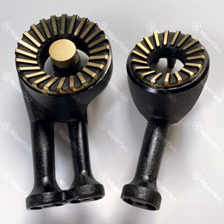 Họng ống điếu gang đơn/đôi chia lửa bếp gas dương Duxton DG-716, DG-741, DG-795, Sunhome SN2471VG, SN2571VG.. Chính hãng