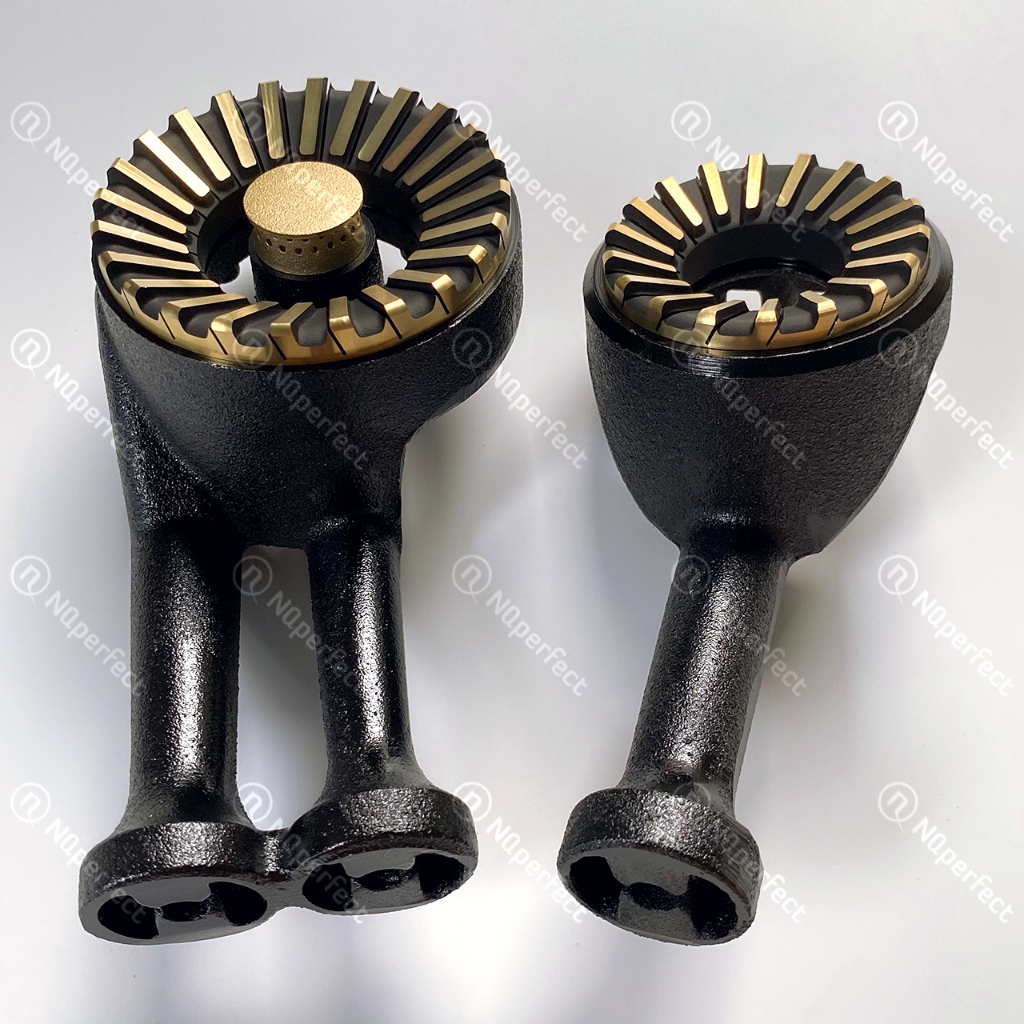 Họng ống điếu gang đơn/đôi chia lửa bếp gas dương Duxton DG-716, DG-741, DG-795, Sunhome SN2471VG, SN2571VG.. Chính hãng