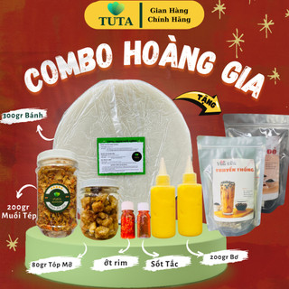 Bánh tráng phơi sương 💖tuta💖 tặng kèm trà sữa siêu ngon