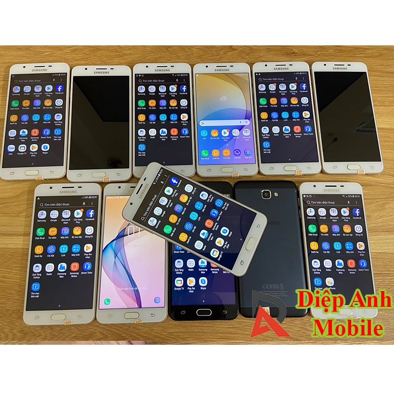 Điện thoại samsung galaxy j7 prime chính hãng 2 sim 2 sóng, đẹp không vết xước dùng mượt và thích