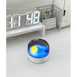 Loa Bluetooth Vừa Phát Nhạc Vừa Làm Đèn Ngủ Phong Cảnh Đại Dương