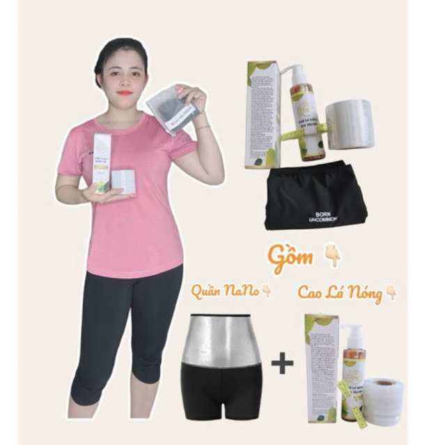 [ COMBO 4 MÓN ) CAO LÁ NÓNG - QUẦN Ủ NANO - CUỘN -DÂY