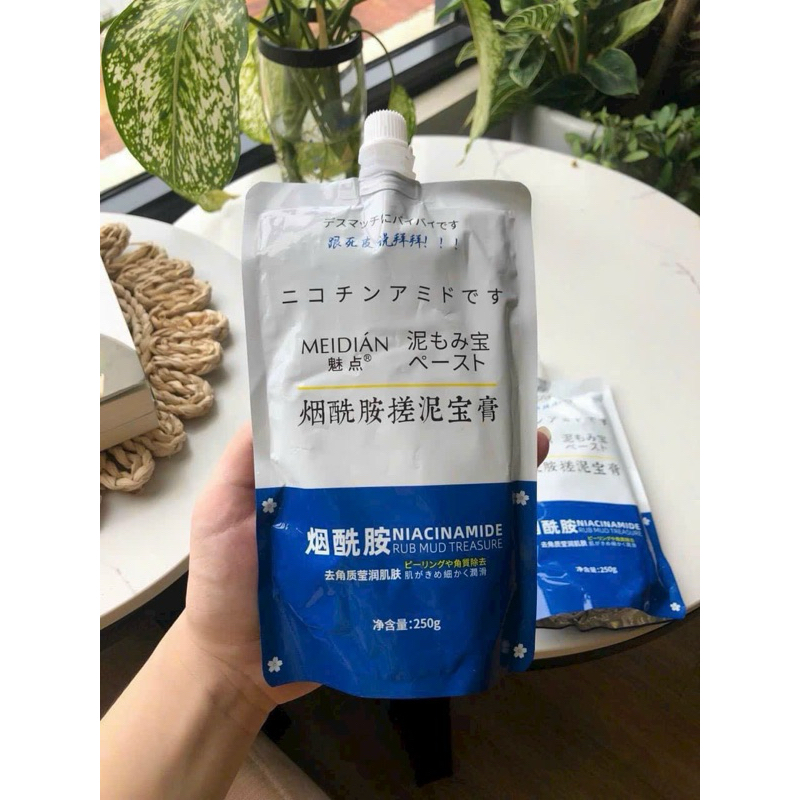 Tẩy Tế Bào Chết Toàn Thân MEIDIAN - Tẩy Da Chết Naiacinamine Hỗ Trợ Làm Sạch Sâu