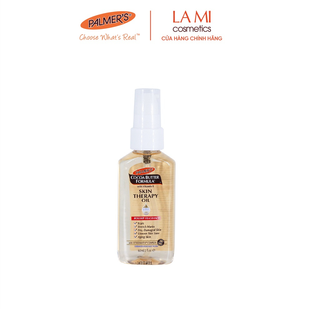 Bộ sản phẩm giảm rạn da sau sinh Palmer's (Lotion săn chắc da sau sinh, Bơ đậm đặc, Dầu massage toàn thân 60ml)