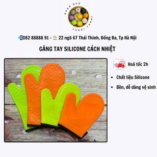 Găng tay silicon cao cấp 2 lớp cách nhiệt