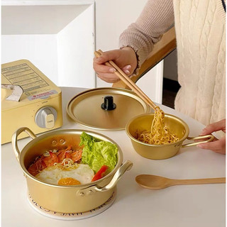 Nồi vàng nấu mỳ Hàn Quốc -may.decor-