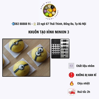 Khuôn bánh tạo hình Minion