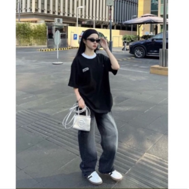 Áo thun tay lỡ unisex Local Brand RINGER TEE cotton dày dặn- GTM STORE