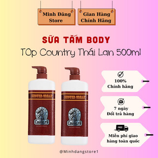 Sữa tắm con ngựa top country thái lan 500ml dưỡng da, cấp ẩm phù hợp với mọi loại da -minhdangstore