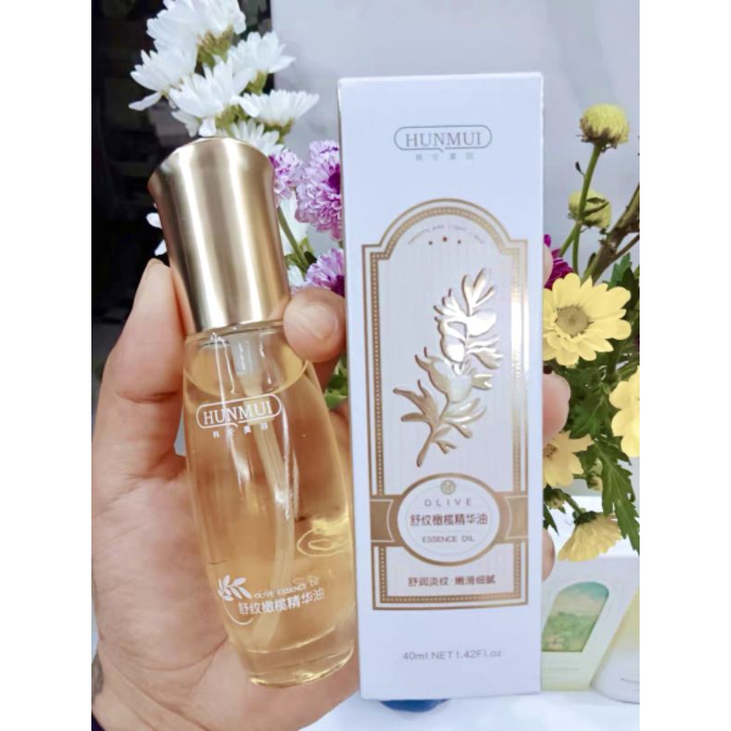 Tinh Chất Oliu Mờ Rạn Sẹo Dưỡng Ẩm HunMui_ Tái Tạo Phục Hồi Da Căng Bóng Chống Lão Hóa 40ml