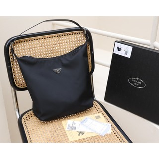Túi prada hobo kẹp nách sz27