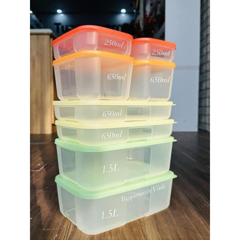 Tupperware - Set 2 bát modular bowl 1l và 1.5l
