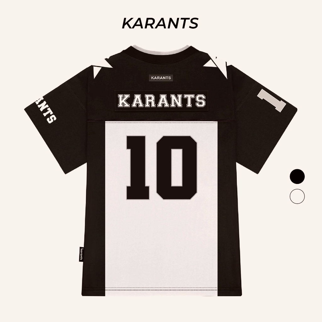 Áo Thun Phối Bóng Đá Karants Local Brand Hot Trend Form Oversize - KR63