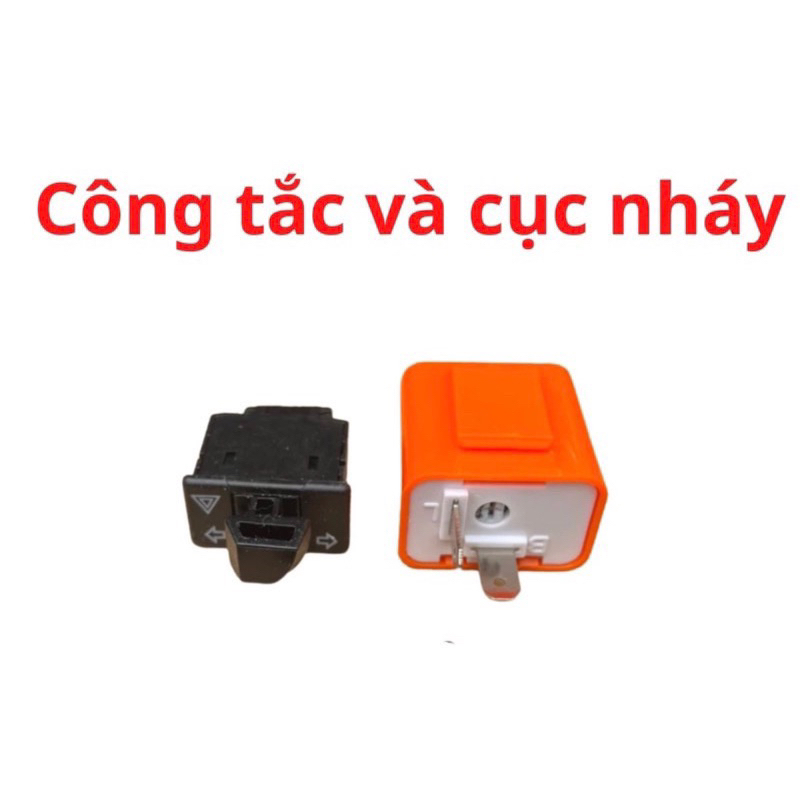Combo Công Tắc Haza Kèm Chip Nháy Tăng Chỉnh Nhanh Chậm Xi Nhan Cực Hót.