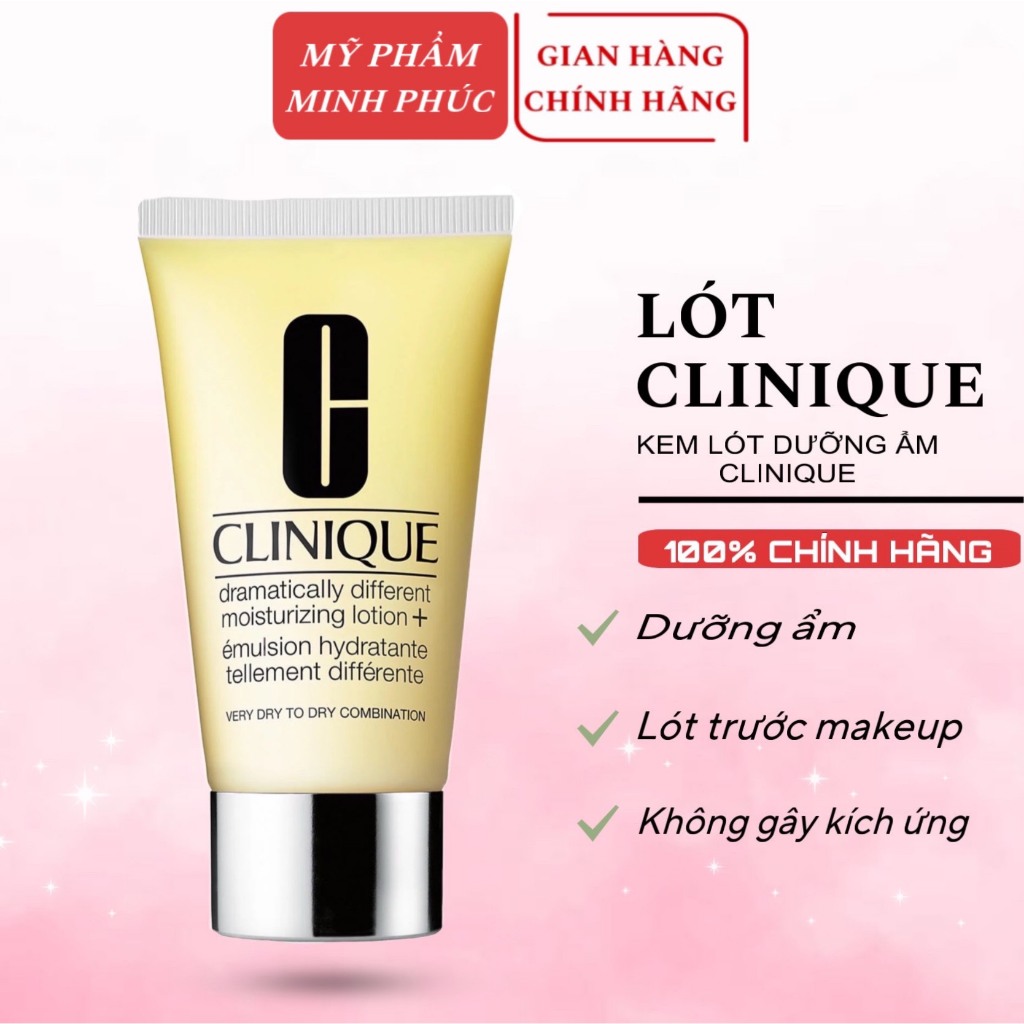 Kem lót dưỡng ẩm kiểm soát dầu Clinique Gel tuýp 50ml