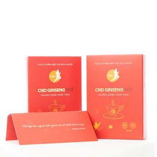 Nhân sâm hòa tan cnd ginseng red hộp 07 gói
