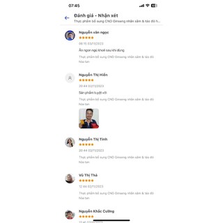 Thực phẩm bổ sung CND Ginseng nhân sâm & táo đỏ hòa tan