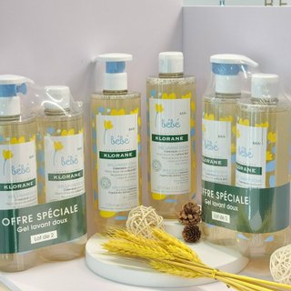 Combo 2 sữa tắm gội cho bé klorane bebe 500ml*2