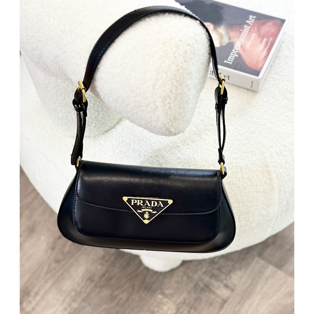 TÚI PRADA BRUSHED SZ25