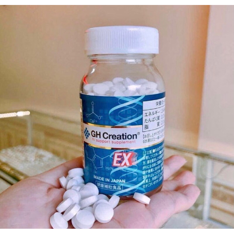 Viên uống hỗ trợ tăng chiều cao GH Creation EX - 270 viên
